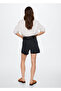 Straight Cut Denim Shorts - 12