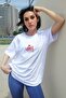 Unisex White Money Printed Oversize T-shirt - 2