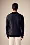 Standard Fit Regular Cut Stand Collar Zippered Knitwear Cardigan R1686Az23Wn - 6