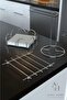 1.Quality Stainless Silver Kitchen Serving Presentation Set And Bread Towel Holder Napkin Holder Trivet 4 Pieces - 2