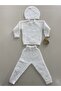 Baby 3 Piece Set - Bottom, Top and Beanie