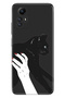 Xiaomi Redmi Note 12S Compatible Case Silicone Patterned Illustrated Cover Art Cat