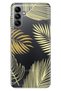 Samsung Galaxy A04S Compatible Case Silicone Patterned Illustrated Cover Zeus Leaf