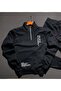 Men's Believe Printed Polo Neck Half Zipper Sweatshirt Tracksuit Set - 4
