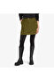 Needle Corduroy Women's Green Skirt