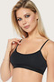Women's IP Strap Padded Half Tank Top B1920t