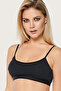 Women's IP Strap Padded Half Tank Top B1920t - 3