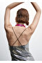 Sequined Wrap Dress - 6