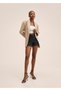 Mom-fit Denim Shorts