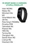 High Quality Silicone Band Compatible with Xiaomi Mi Band 3 and 4 (Band only) (white) - 4