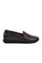 309-1 Black Genuine Leather Women's Casual Shoes - 2