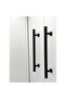 Furniture Cabinet Handle Kitchen Drawer Handle Striped Branch Black 96 Mm ( 9.6 Cm ) 10 Pieces - 4