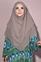 Sufle Khimar شال حجاب متوسط الحجم مينك فاتح - مينك - 3