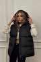Women's Zipper Detailed Inflatable Vest