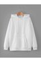 SEBESTA FASHİON NEW SEASON Unisex 2 THREAD WORD PRINTED HOODED Sweatshirt - 2