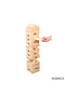 Jenga 54 Pieces Wooden Balance Game Wooden Building Blocks Tower Game Educational Toy - 5