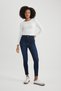 Super Skinny Fit High Waist Slim Leg Jean Trousers - 2