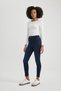 Super Skinny Fit High Waist Slim Leg Jean Trousers - 3