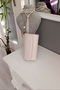 Beige Leather Oval Cut Cover Evening Dress Women's Bag - 2
