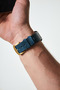 Fossil FS4656 22 mm Compatible Genuine Leather Watch Band Strap - Musap 4 Different Color Buckle Options - 6