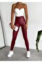 WOMEN'S HIGH WAIST LEATHER LOOK ANKLE-LENGTH SLIM BEAN TIGHTS AYD0001