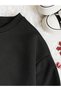 SEBESTA FASHİON NEW SEASON SPECIAL FOR THE NEW YEAR Unisex 2THREAD RADIAN MY DAY PRINTED HOODED Sweatshirt - 4