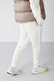 Jeremiah Men's Regular Leg Flexible Fabric Ecru Sweatpants with Lanyard Waist and Elastic Pockets - 6