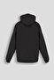 MEN'S LARGE LARGE FLEECE HOODED RAINCOAT WITH INNER POCKET LARGE COAT DAWRAZZ-506 - 2