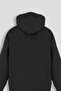 MEN'S LARGE LARGE FLEECE HOODED RAINCOAT WITH INNER POCKET LARGE COAT DAWRAZZ-506 - 4