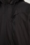 MEN'S LARGE LARGE FLEECE HOODED RAINCOAT WITH INNER POCKET LARGE COAT DAWRAZZ-506 - 6
