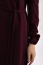 A9807Ax/Br327 Women's Dress Bordeaux - 4