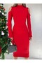 Off-the-Shoulder Stone Midi Dress - 5
