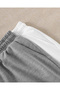 Kids-Child 3-Piece Set Black-White-Grey 3 Thread Unprinted Sweatpants - 3