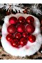 Christmas Tree Ornament 12pcs Red Christmas Ball Set 6pcs 4cm 6pcs 3cm Christmas Ball - 4