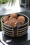 Service Presentation Set and Bread Dish Set Towel Holder Napkin Holder Trivet Bread Dish - Set of 4 - 3