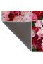 Red Pink Themed Flower Rose Bunch Patterned Creative Modern Decorative Carpet 2339 - 4