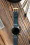 Fossil FS4656 22 mm Compatible Genuine Leather Watch Band Strap - Musap 4 Different Color Buckle Options - 7