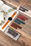 Fossil FS4656 22 mm Compatible Genuine Leather Watch Band Strap - Musap 4 Different Color Buckle Options - 8