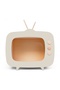 Ahşap Retro Tv / Bej