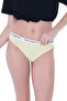 Women's 3- Briefs: Pink, Yellow, Salmon - 3
