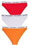 CHRISTMAS 3-PIECE BOXED SLIP PANTY SET RED - 3