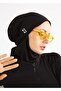 Hijab Swimming Cap - White Logo Embroidered