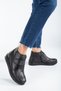 Thee Dortex Lady402 Genuine Leather Velcro Ultra Comfortable Women's Winter Boots - 3