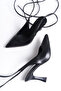 Women's Black Heeled Shoes 4045 - 5