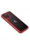 Apple iPhone 13 Pro Max Compatible Back Transparent Edges Colorful Luxury Roll Cover