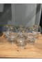 PANDORAN'S BOX BOHEMIA 6 LI 250 CC CRYSTAL COFFEE SIDE WATER GLASS MOUTH GOLD - 3