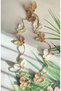 Cluster Gold Butterfly 40 Cm 2-Piece Clip Hair for Long Hair - 4
