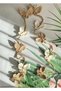 Cluster Gold Butterfly 40 Cm 2-Piece Clip Hair for Long Hair - 3