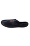 Unisex Black Line Patterned Indoor Slippers - 2
