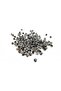 100 Pieces Ss12 3 Mm Case Planted Glass Stone Black Beyoğlu Stone